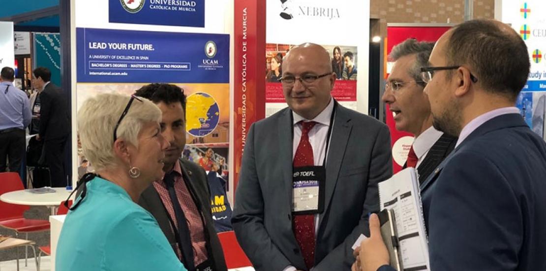 UCAM participated at NAFSA, the annual meeting of the most important universities in the world UCAM participated at NAFSA, the annual meeting of the most important universities in the world