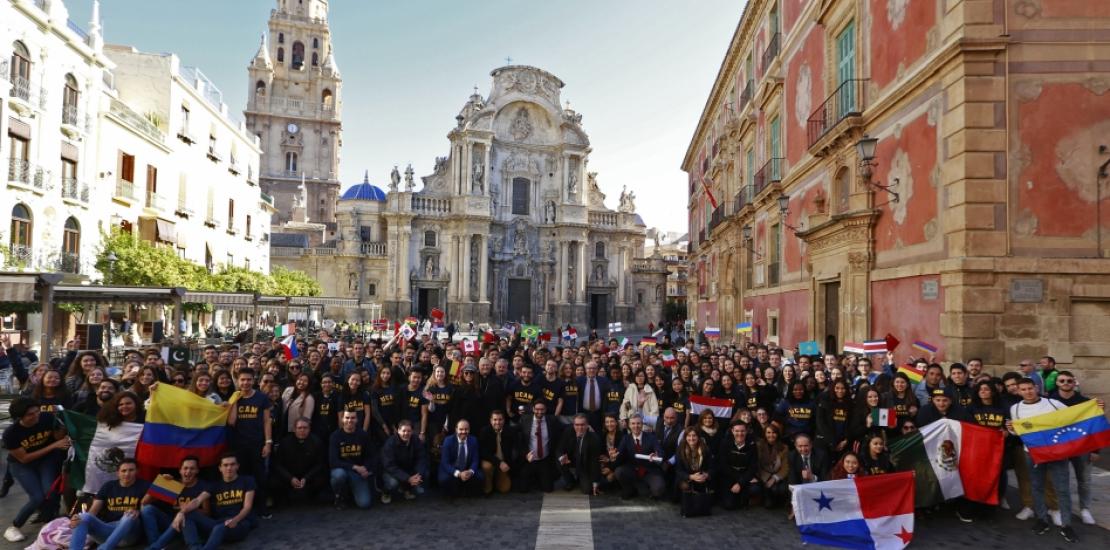 2.500 international students from 100 countries attending UCAM this year 2.500 international students from 100 countries attending UCAM this year