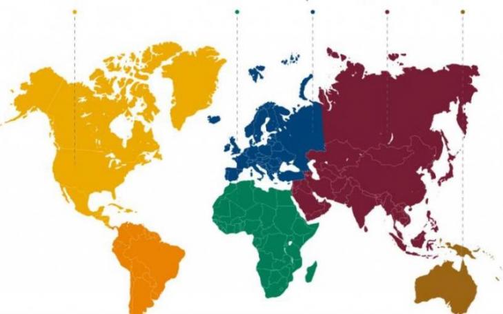 Origin of foreign students