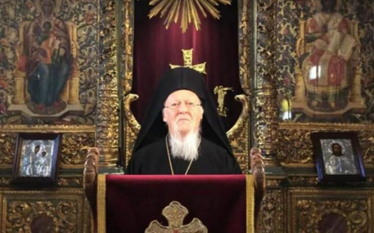 Bartholomew I, Archbishop of Constantinople, New Rome and Ecumenical Patriarch, during his participation in the Conference.