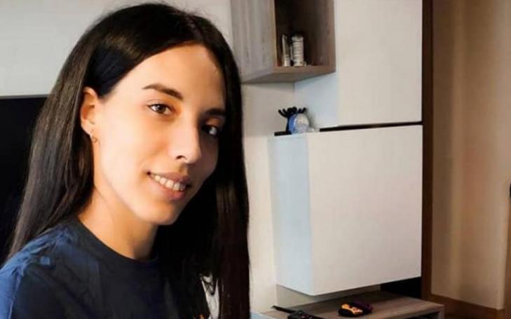 Olympic runner-up Eva Calvo, studying for her degree in Computer Engineering.