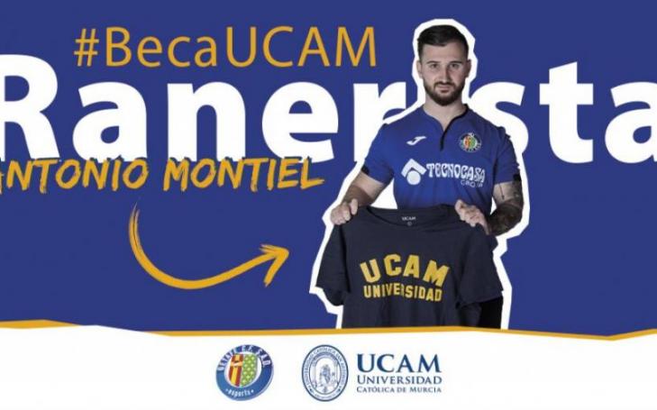 'Ranerista', Getafe CF player in the eLaLiga Santander, becomes a new UCAM scholarship holder.