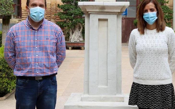 Researchers Horacio Pérez Sánchez, from the BIO-HPC Group of the UCAM, and Irene Martínez Martínez, from the Murcian Institute of Biosanitary Research (IMIB)