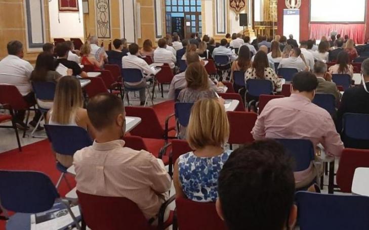 At the event, Manuel Navarro, responsible for Acciona’s Water Cycle, gave a speech in which he stressed that “in Murcia we have learned to use water properly with very high levels of efficiency” and advocated desalination plants as a complement to irrigation