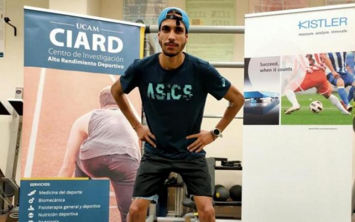 The UCAM athlete from Mula has undergone a medical exam at the Research Centre on High Performance Sport of UCAM Universidad Católica de Murcia before leaving for Tokyo, where he will compete in the 5,000 metres