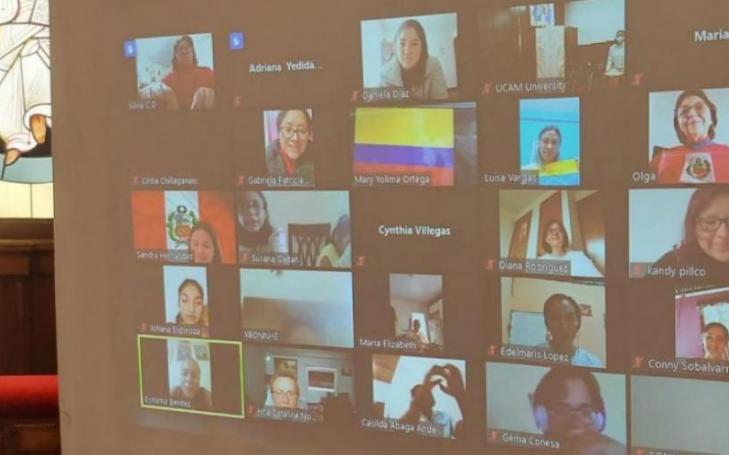 More than 300 girls participated in an online vocational meeting