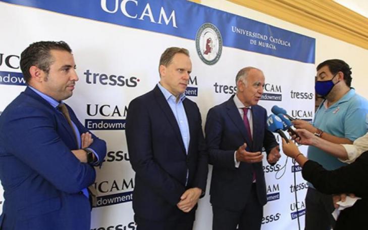 The San Antonio Management Fund, UCAM&#039;s endowment, through contributions from companies and individuals will be used for research, scholarships, sports, culture and volunteering, as well as part of the university&#039;s patronage.