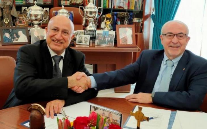 Both entities will collaborate in solidarity projects and postgraduate training in Spain and the United Arab Emirates