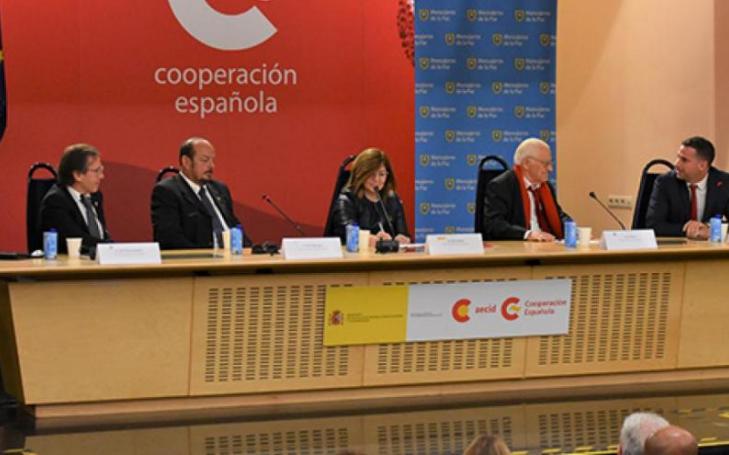 The event was attended by representatives of the embassies in Spain of Romania, Jordan, Poland, Honduras, Peru, Paraguay, El Salvador, Indonesia, India, Haiti and the Strategy for Central America