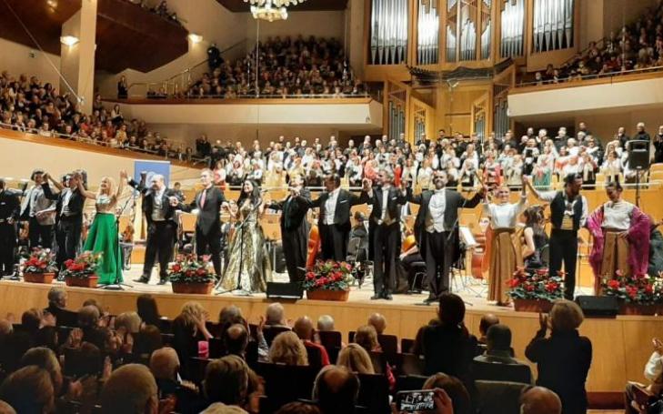 The UCAM Symphony Orchestra fills the National Auditorium with solidarity for New Year's Day