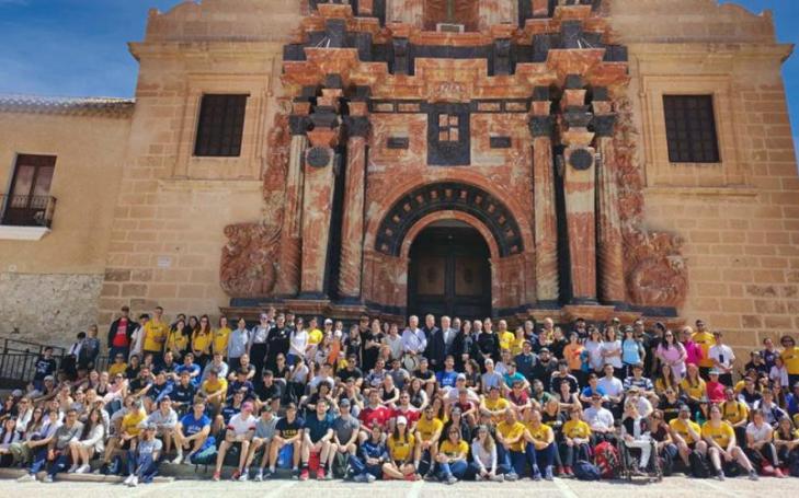 250 UCAM FP students make a pilgrimage to Caravaca