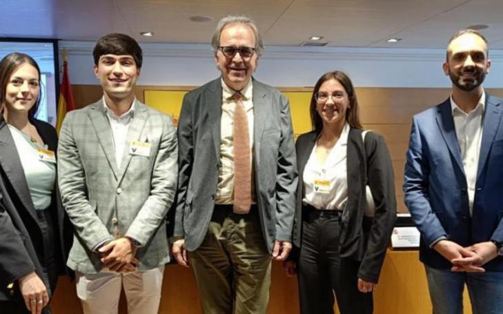 UCAM Student Council, with the Minister of Universities