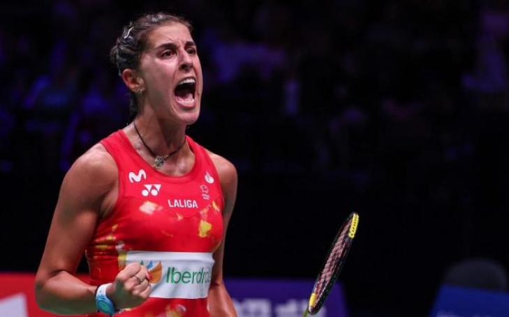 Carolina Marín, badminton world runner-up
