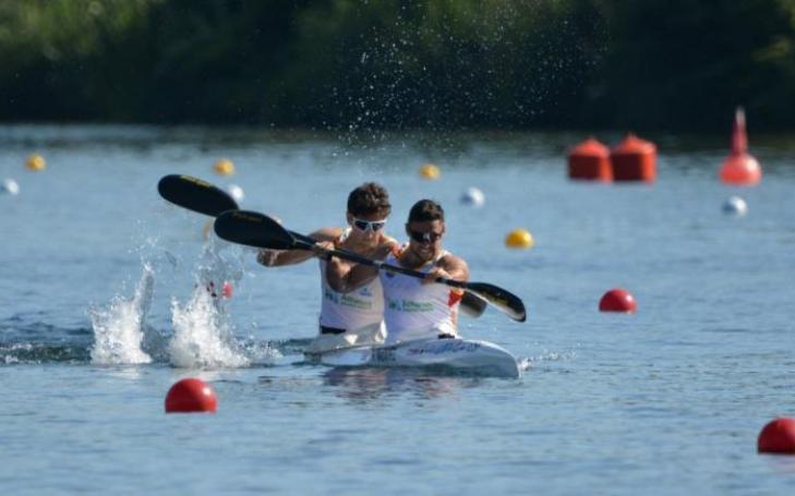 Íñigo Peña and Antía Jácome, gold and silver medals in Duisburg