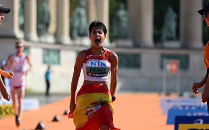 María Pérez becomes a legend of Spanish athletics