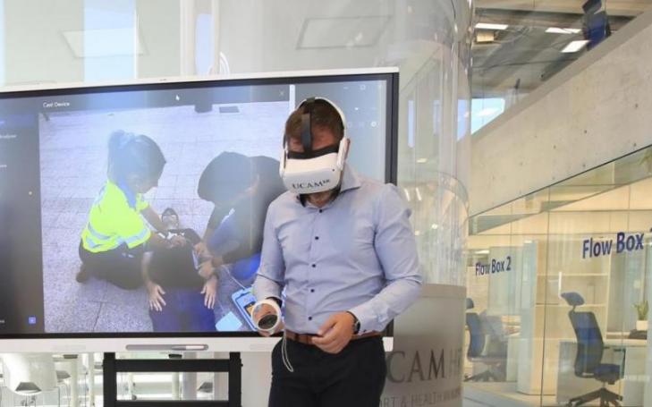 UCAM made interactive resources available to society so as to learn CPR.