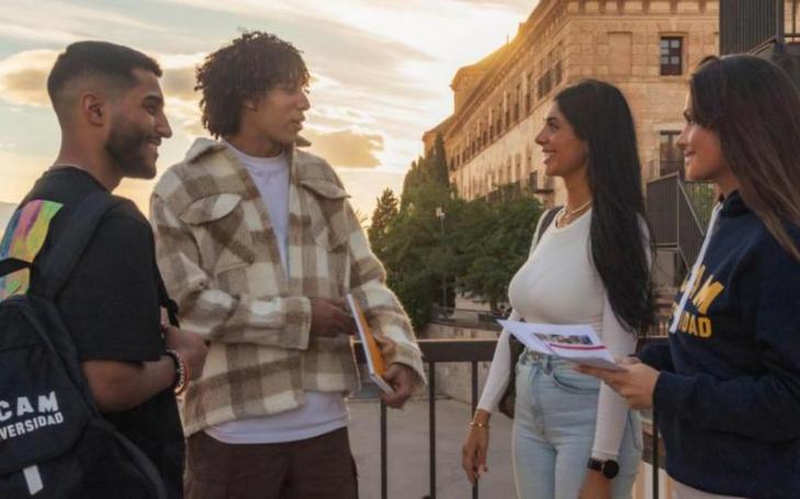 Students from more than 100 countries – from all five continents – study at UCAM