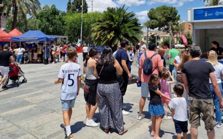 The Plaza Circular has been a meeting point for hundreds of families, who have enjoyed all the activities