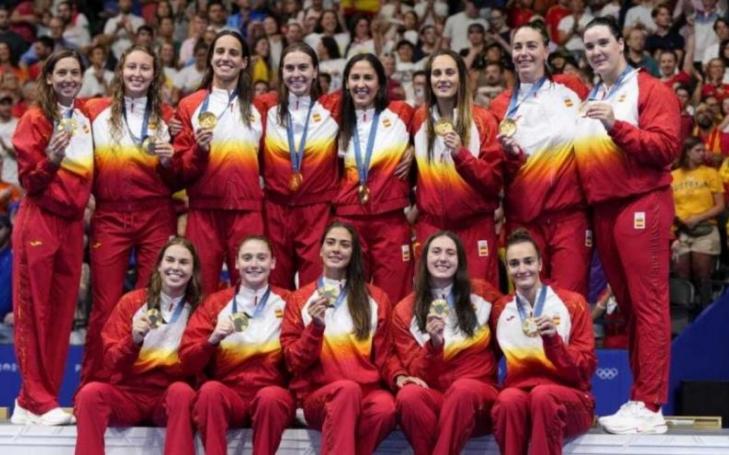 The Spanish water polo team won the gold medal in Paris 2024 (Photo: COE - Spanish Olympic Committee)