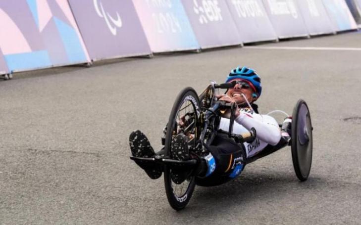 Sergio Garrote, H2 Paralympic time trial cycling champion (Photo: Spanish Paralympic Committee)