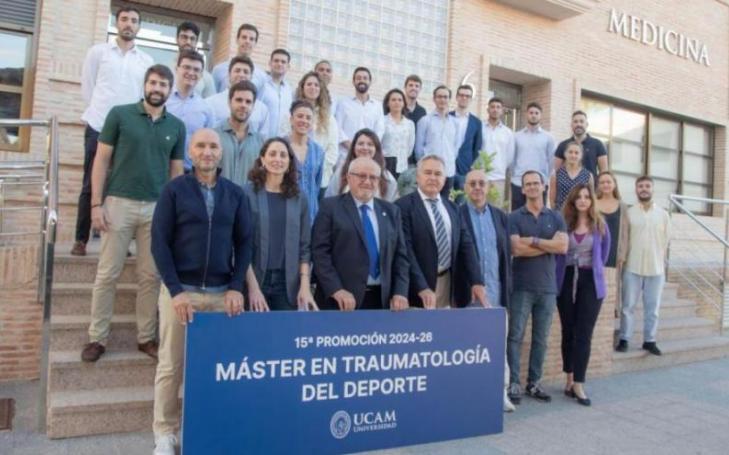 Presentation of the 15th UCAM Master&#039;s Degree in Sports Traumatology