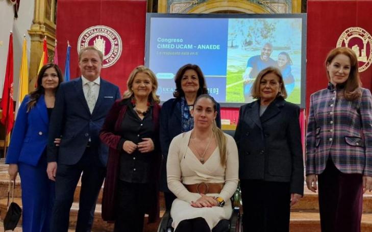 Previous image to the opening of the CIMED UCAM - ANAEDE Conference