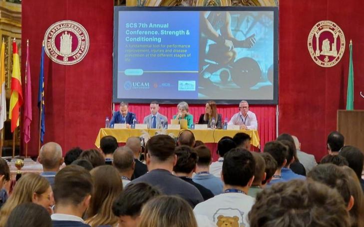 UCAM hosted the 7th Annual Conference of the Strength and Conditioning Society (SCS), which brought together the leading international experts in the field at the Murcia Campus.