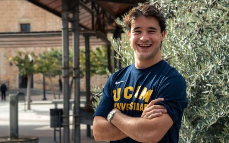 Quique Mira, new UCAM ambassador