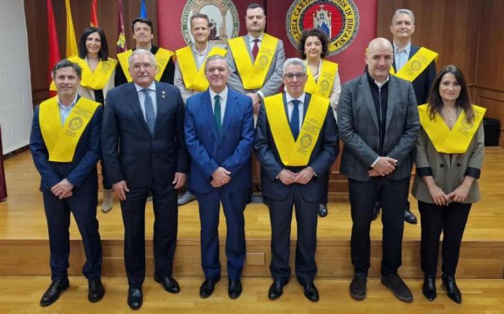 Group photo of the 12th class of the UCAM Master’s Degree in Health Services Management and Planning