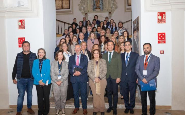 Participants in the 4th Spanish Professional Forum on Protocol and Institutional Relations, held at UCAM