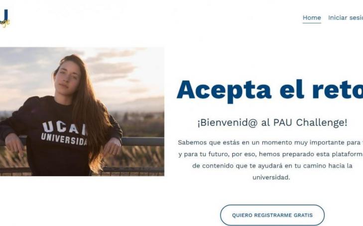 Online content platform UCAM PAU Challenge
