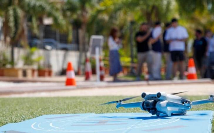 Practical part of the intensive drone pilot course