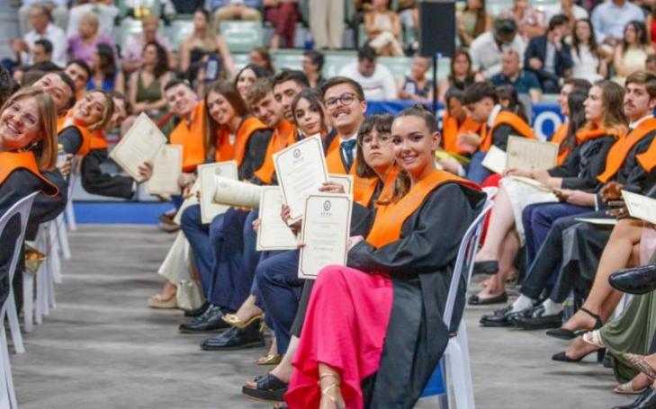 Photo from one of the graduation ceremonies of the 2024-2025 year