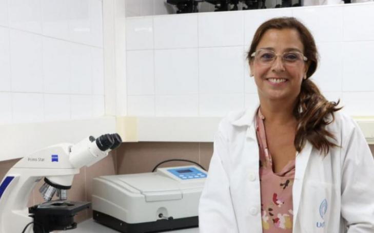 UCAM researcher Nuria Vela de Oro, who participates in the NEXRUR project