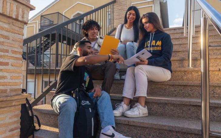 QS ranks UCAM 9th in Spain for international student diversity.