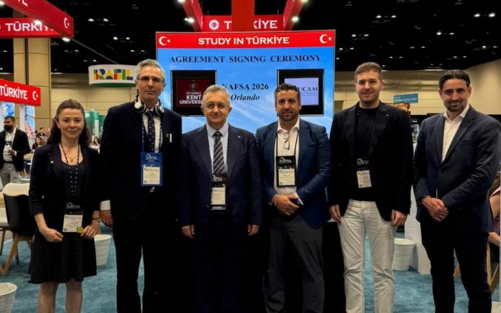 UCAM and Istanbul Kent University representatives.