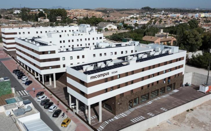 micampus student residence in La Ñora, Murcia.