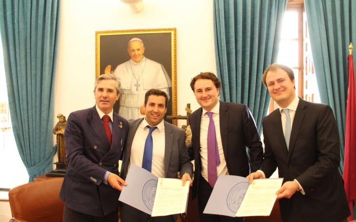 UCAM and EU Business School Sign Partnership Agreement