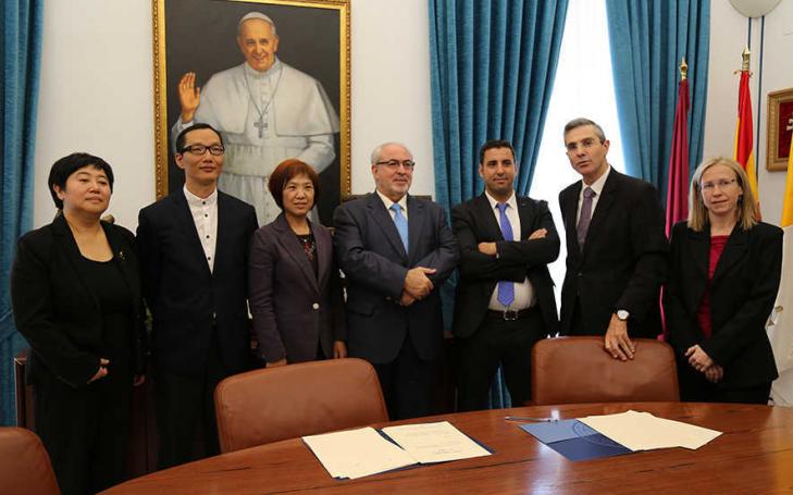 UCAM increases its relations with China UCAM increases its relations with China