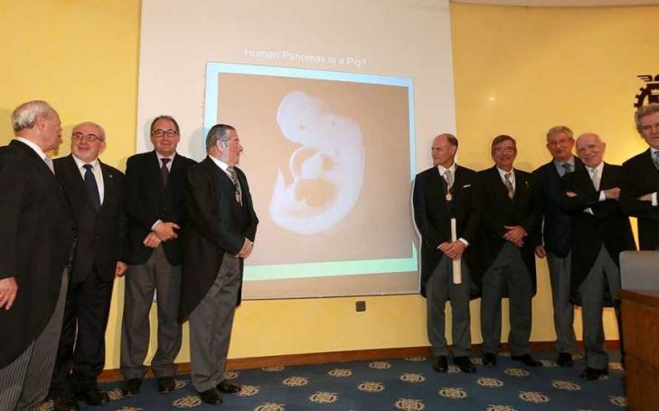 Dr Izpisua, proclaimed Member of Honour of the Royal Academy of Medicine and Surgery Dr Izpisua, proclaimed Member of Honour of the Royal Academy of Medicine and Surgery