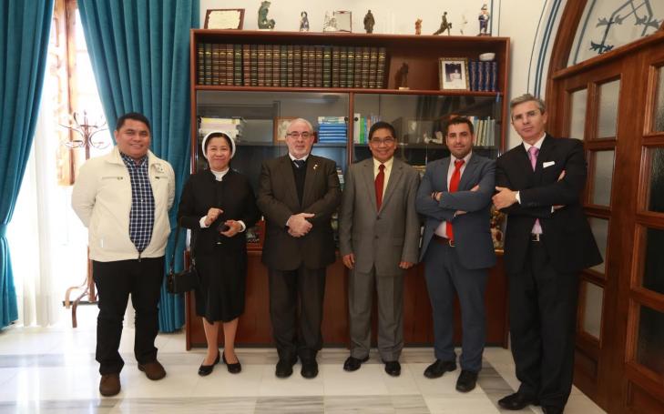 Adamson University (Philippines) and UCAM to collaborate in sports Adamson University (Philippines) and UCAM to collaborate in sports