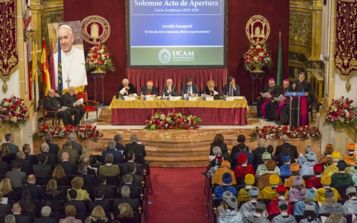 UCAM celebrates its Academic Year Opening Ceremony with a new increase in the number of students UCAM celebrates its Academic Year Opening Ceremony with a new increase in the number of students