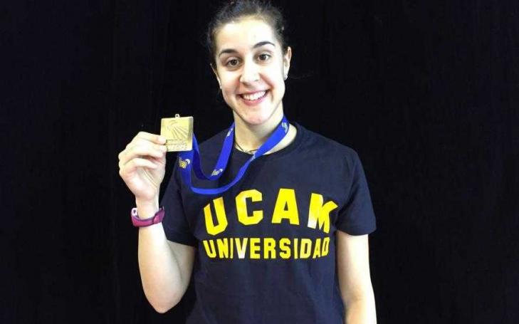 Carolina Marin, Badminton European Champion Carolina Marin, Badminton European Champion