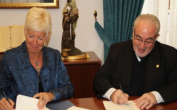 The UCAM welcomed the visit of the University of California Riverside to strengthen their educational relationships