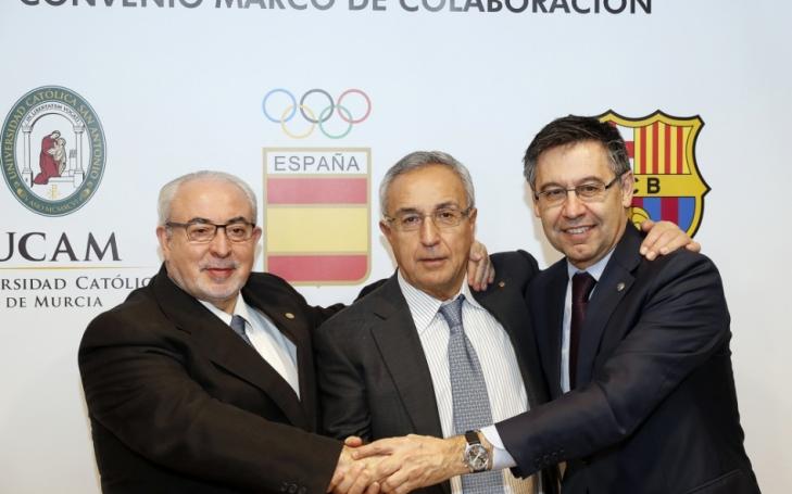 UCAM and Barça Innovation Hub start their training collaboration UCAM and Barça Innovation Hub start their training collaboration