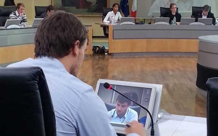 UCAM students debate alongside other European students about youth politics