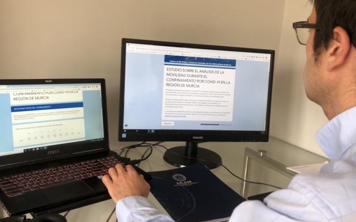 UCAM analyses how mobility has changed in the Region due to the coronavirus crisis UCAM analyses how mobility has changed in the Region due to the coronavirus crisis