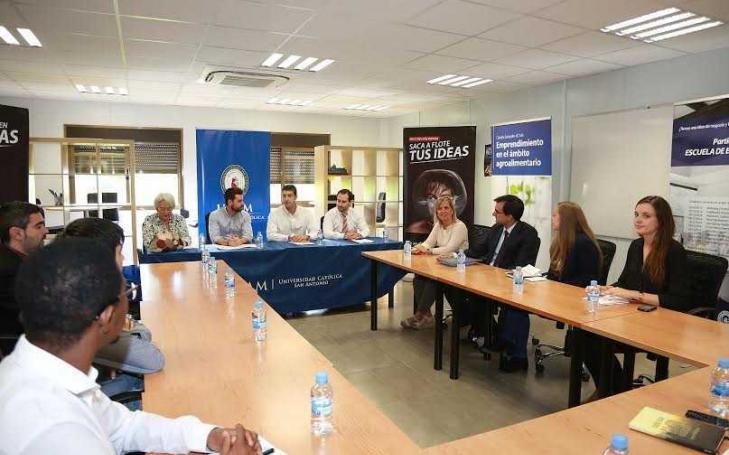 UCAM supports youth employment in Europe through the Eurodyssey Program UCAM supports youth employment in Europe through the Eurodyssey Program