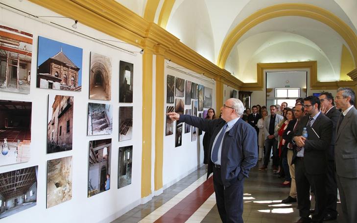 UCAM launches an exhibition on the restoration of the Los Jerónimos Monastery