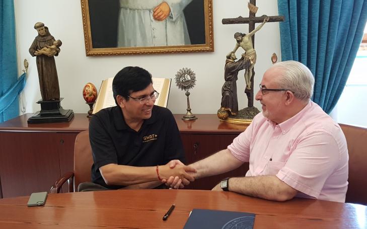 UCAM signs a research agreement in environmental sciences with the Texas Agricultural & Mechanical University